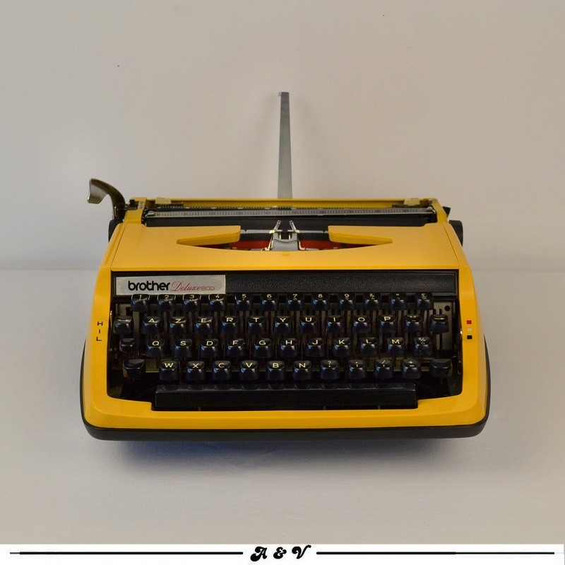 Machine à écrire Brother Deluxe 800 vintage 60 70