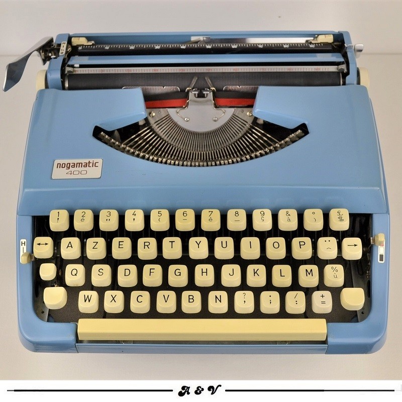 Machine à écrire NOGAMATIC 400 by BROTHER vintage 60s