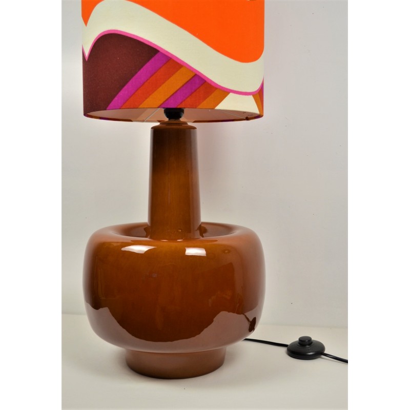 Lampe de sol Toupie vintage 70s