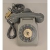 Téléphone Socotel S63 gris à cadran - vintage 1980s