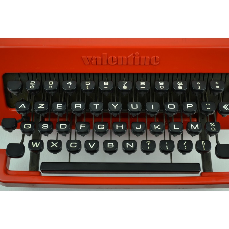 Machine à écrire Olivetti "Valentine S" par Ettore Sottsass - 1960s