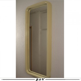 Miroir mural rectangulaire vintage 70