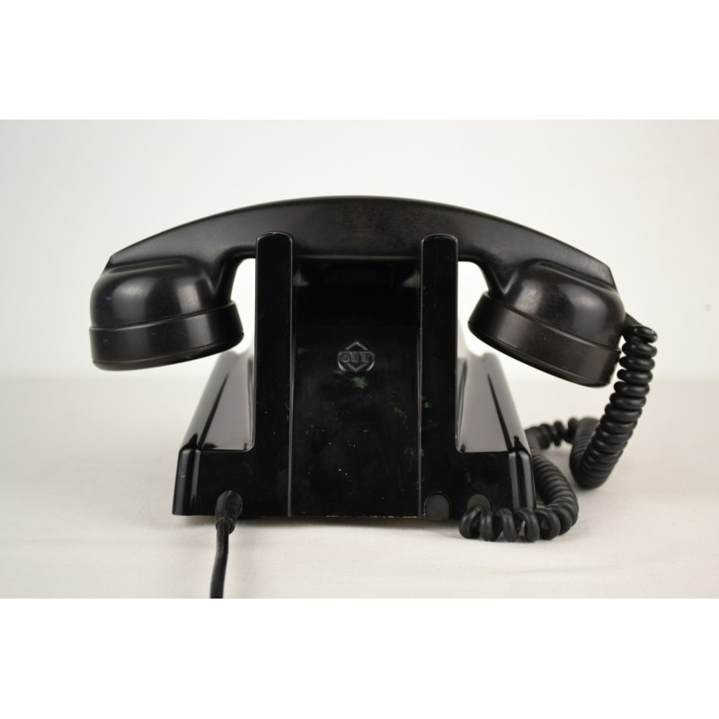 Téléphone CIT en Bakélite noire 1950s