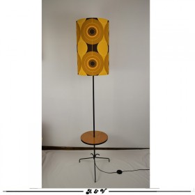 Lampadaire liseuse tripodes avec tablette vintage années 1960