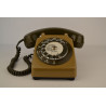 Téléphone PTT vintage Socotel S63 à cadran, 1980s