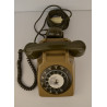 Téléphone PTT vintage Socotel S63 à cadran, 1980s
