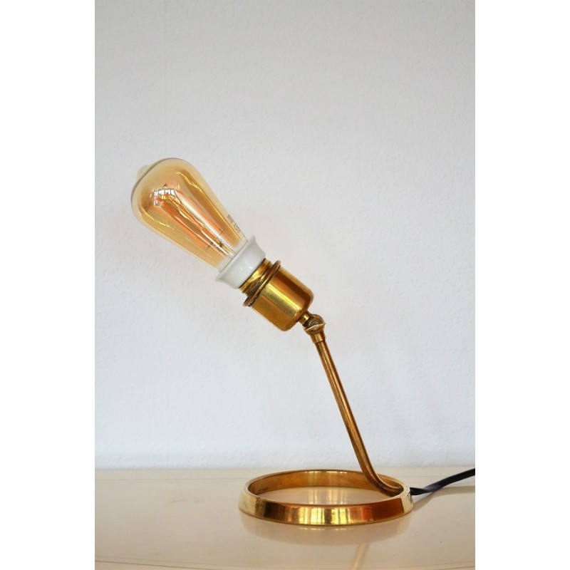 Lampe laiton design des années 50 Lampe laiton design des années 50