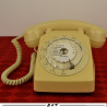 Téléphone vintage Socotel S63 à cadran, 1975, France