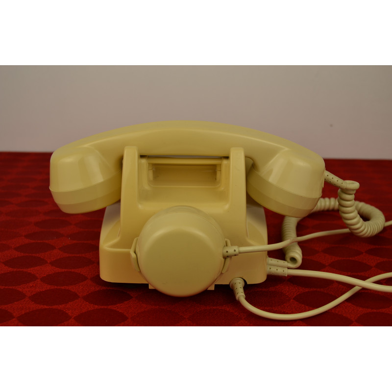 Téléphone vintage Socotel S63 à cadran, 1975, France