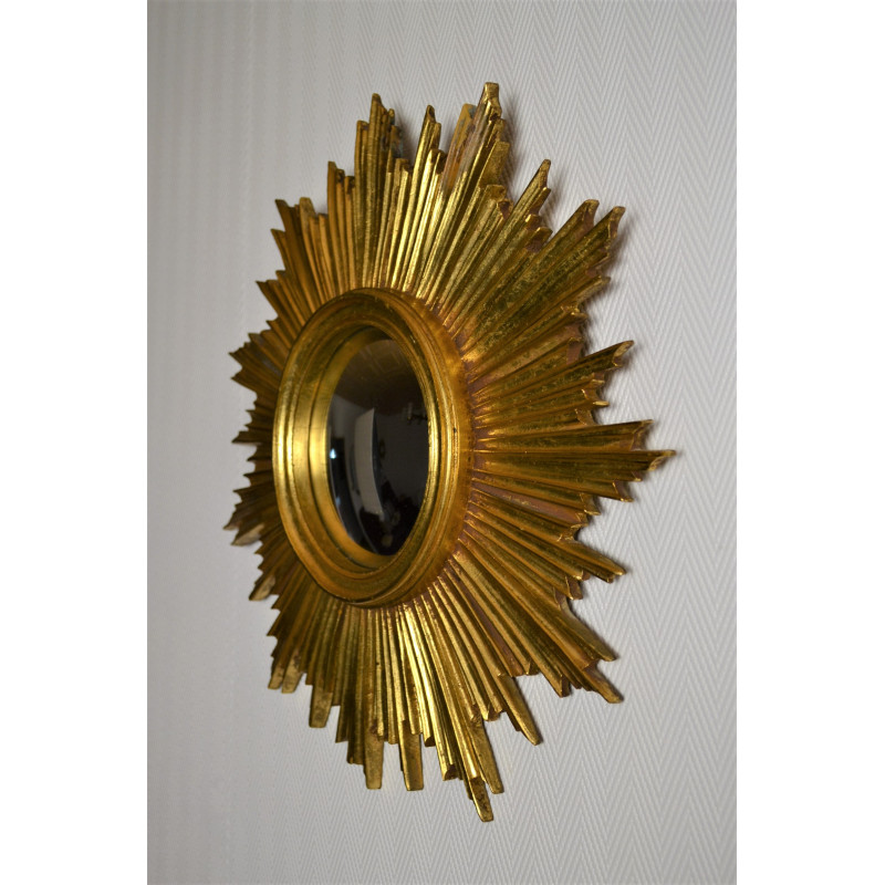 Miroir soleil sorcière vintage 60 70