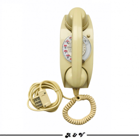 Téléphone CIT à cadran vintage 70s