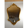 Grand miroir cadre doré style baroque vintage 105 x 65 cm