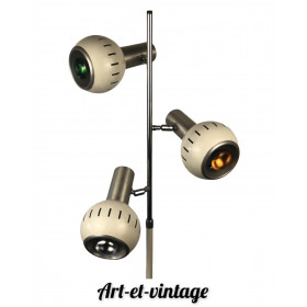Lampadaire spots des années 70