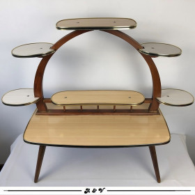 Porte plantes en formica vintage