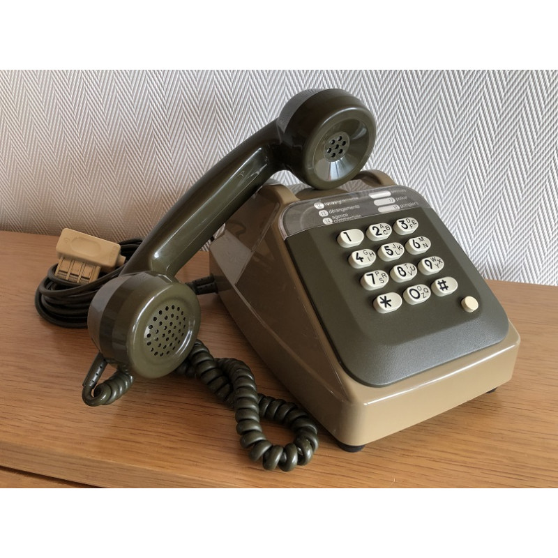 Téléphone Socotel à touches des années 80