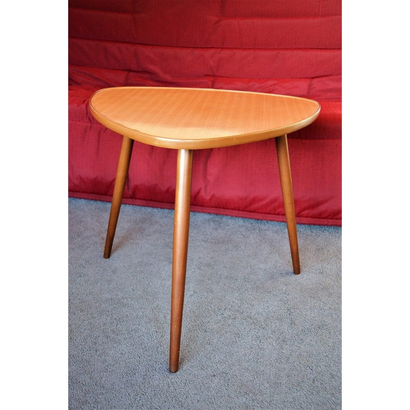 Table formica tripode compas - vintage 1960s Table formica tripode compas - vintage 1960s