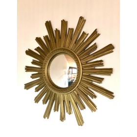 Miroir soleil œil de sorcière 50cm