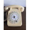 Téléphone PTT Socotel S63 à cadran, 1982
