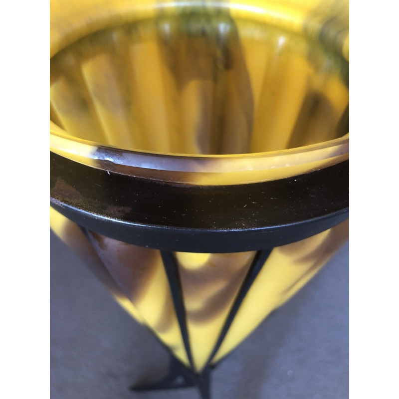 Grand Vase en verre soufflé