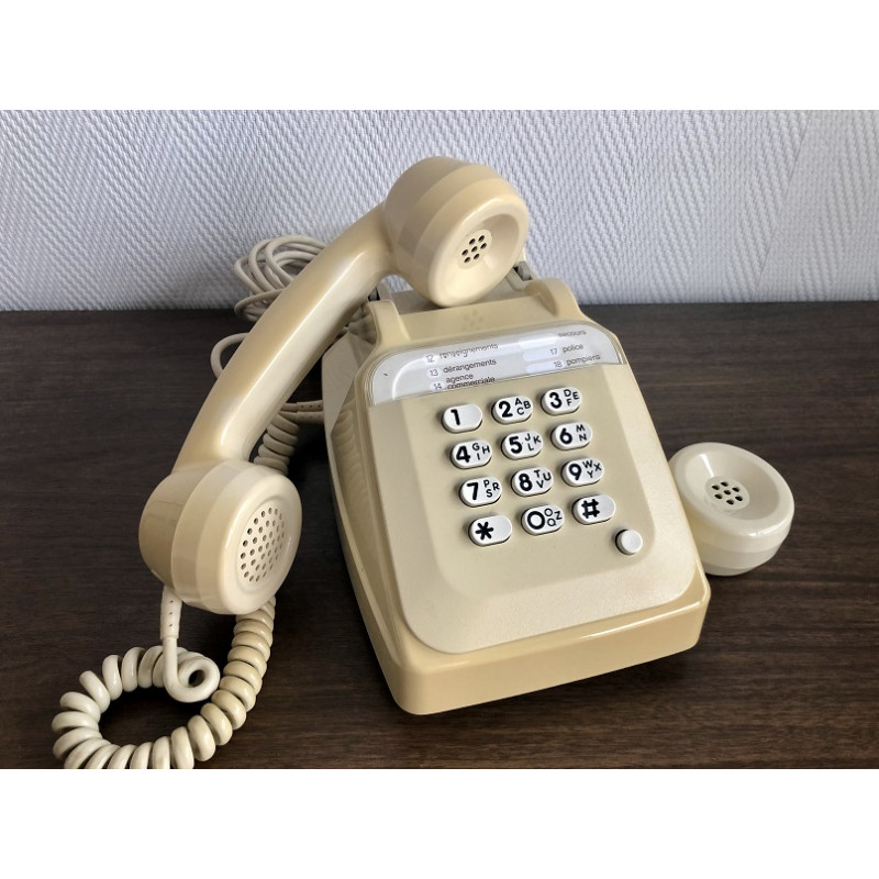 Téléphone Socotel à touches des années 80