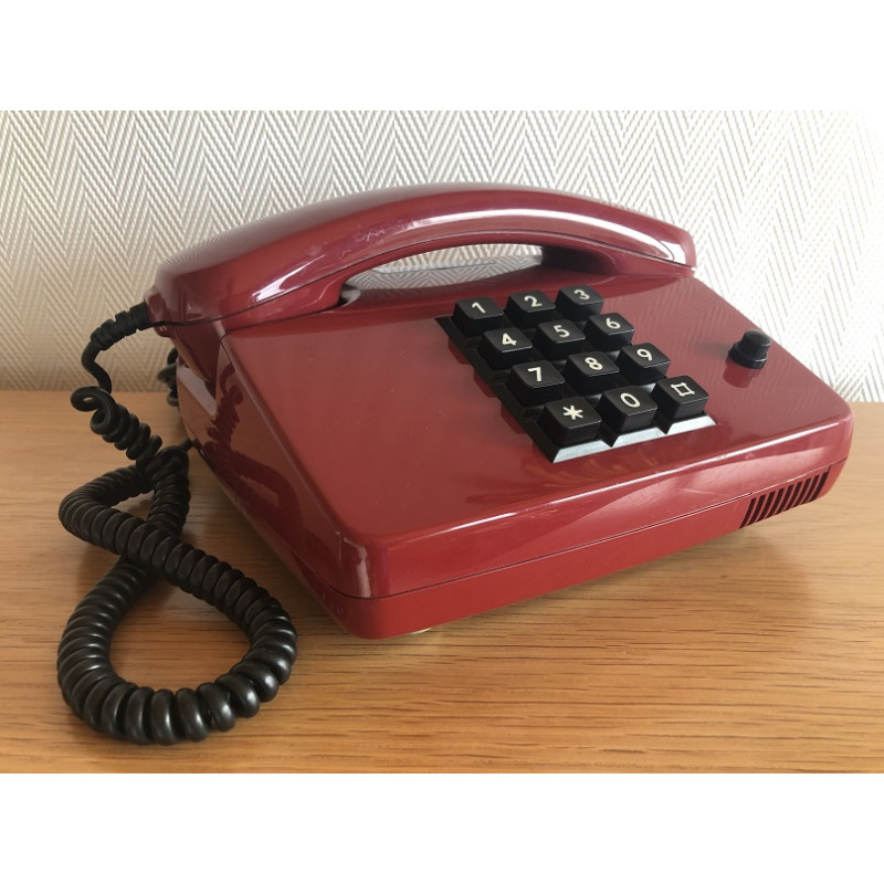 Téléphone Siemens vintage des années 80