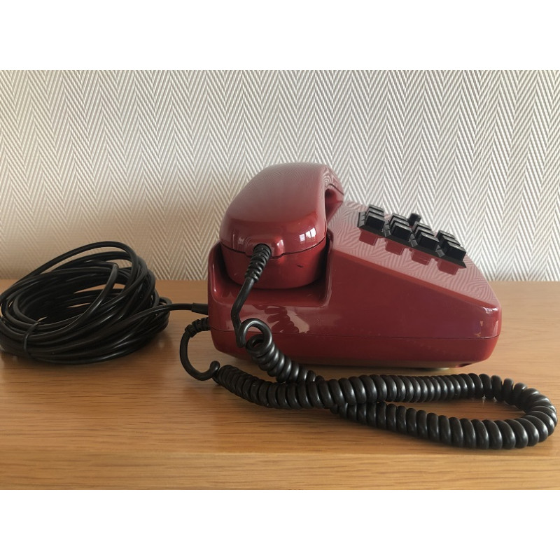 Téléphone Siemens vintage des années 80