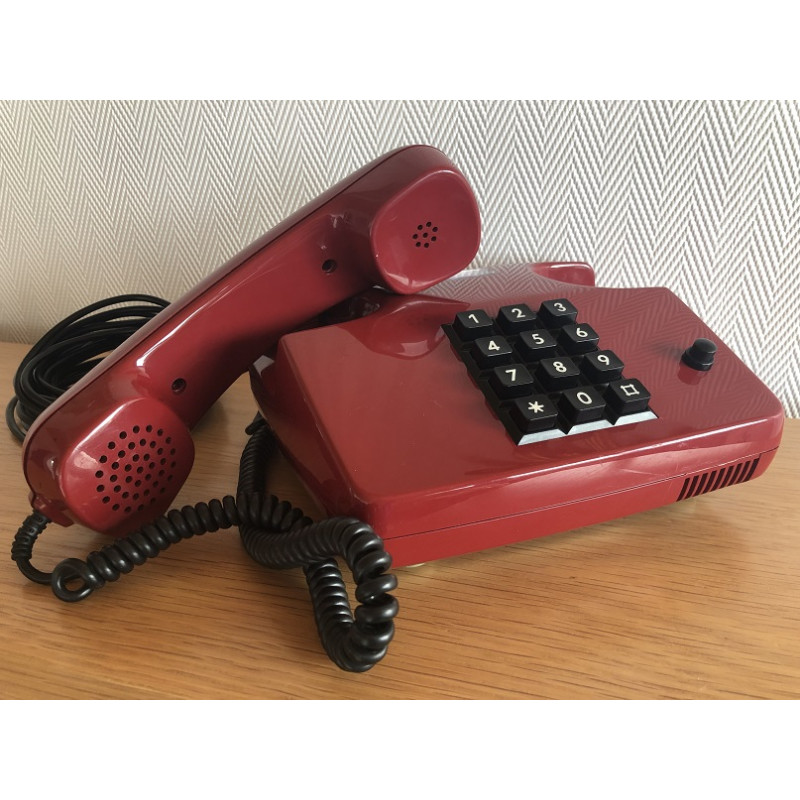 Téléphone Siemens vintage des années 80