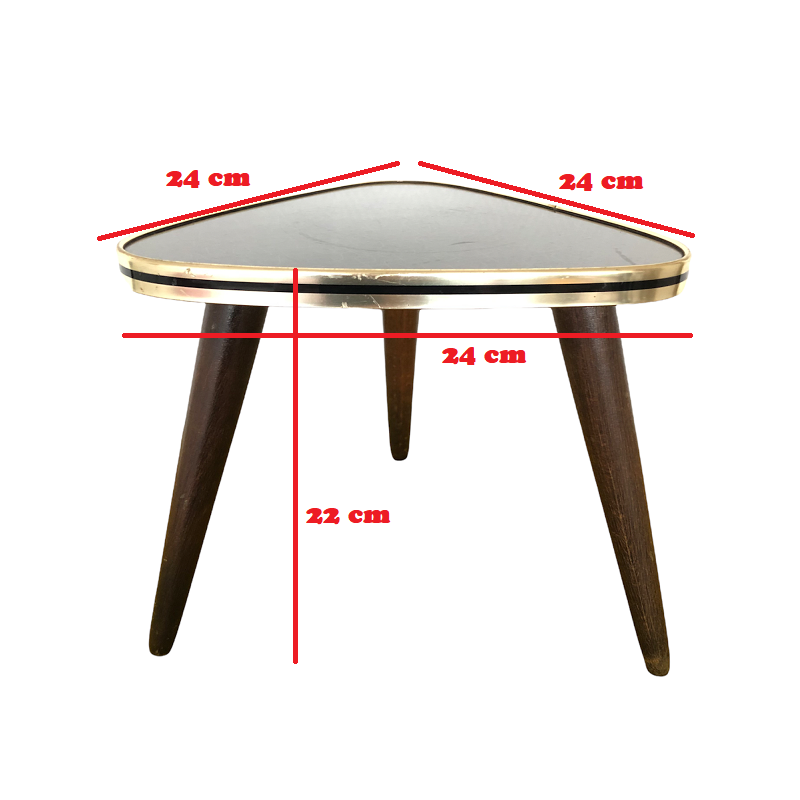 Porte plante formica pieds compas vintage 60 70