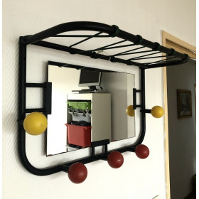 Vestiaire Porte manteaux mural vintage 60s 70s