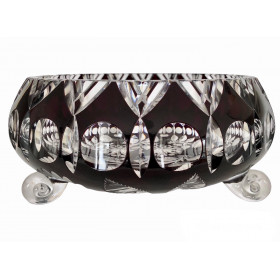 Coupe à fruits en cristal de Lorraine