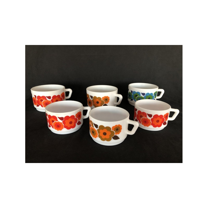 Lot de tasses Arcopal Lotus