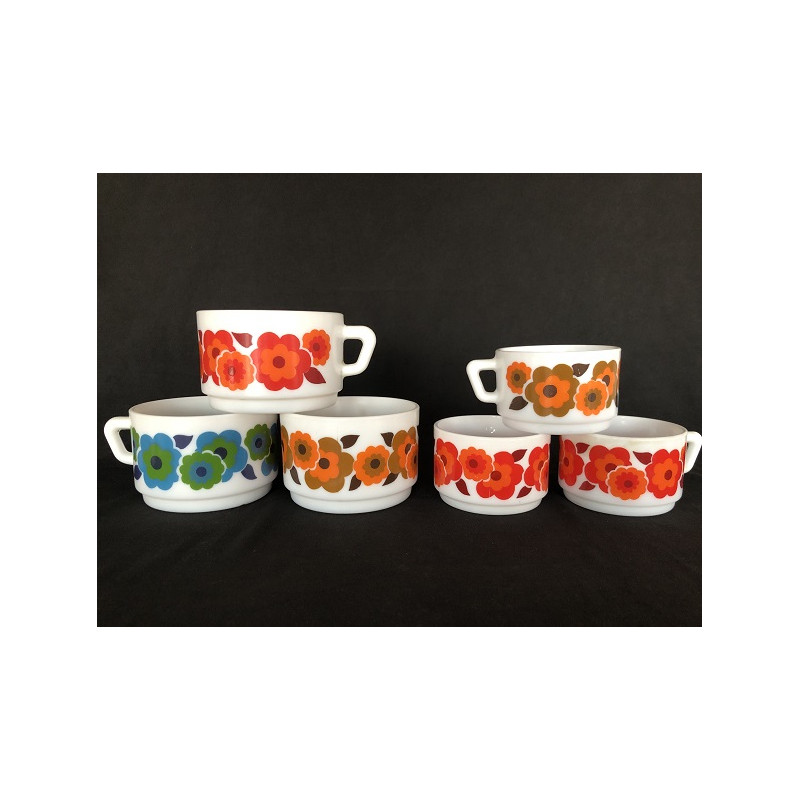 Lot de tasses Arcopal Lotus