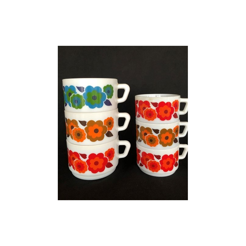 Lot de tasses Arcopal Lotus