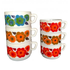 Lot de tasses Arcopal Lotus