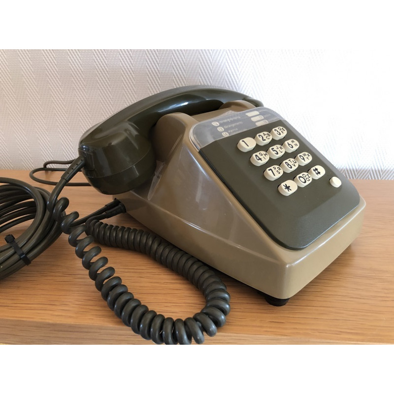 Téléphone Socotel à touches des années 80