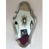 Miroir Baroque argenté 66x42cm