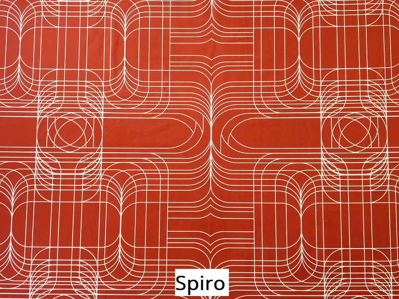 tissu vintage spiro