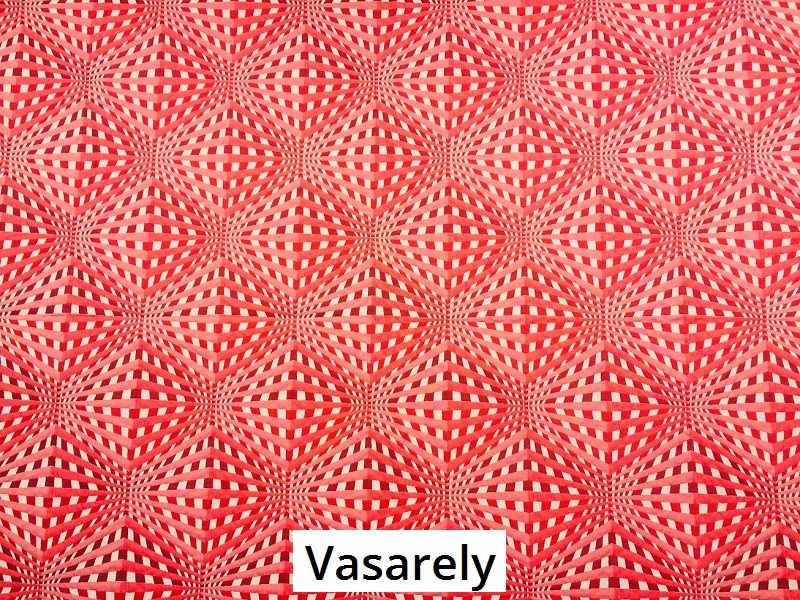 tissu vintage vasarely